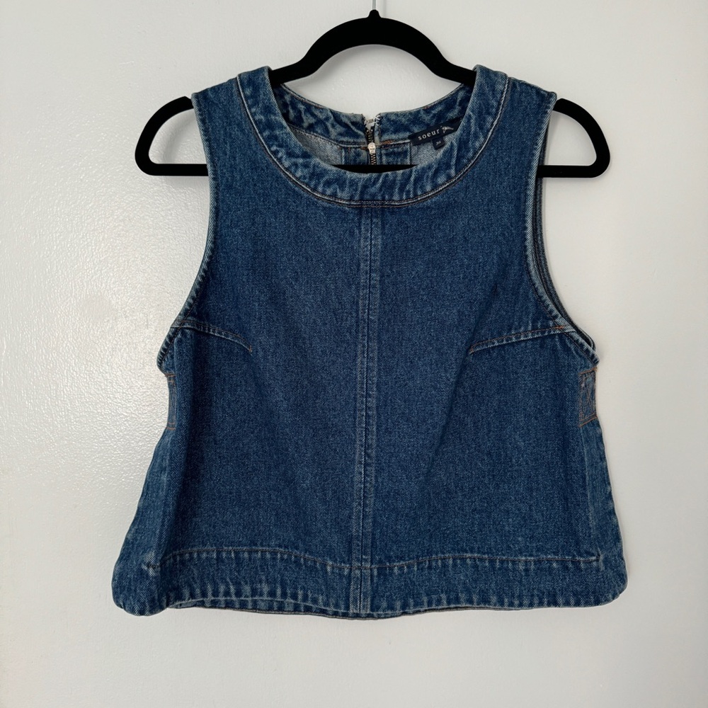 Souer Denim Top